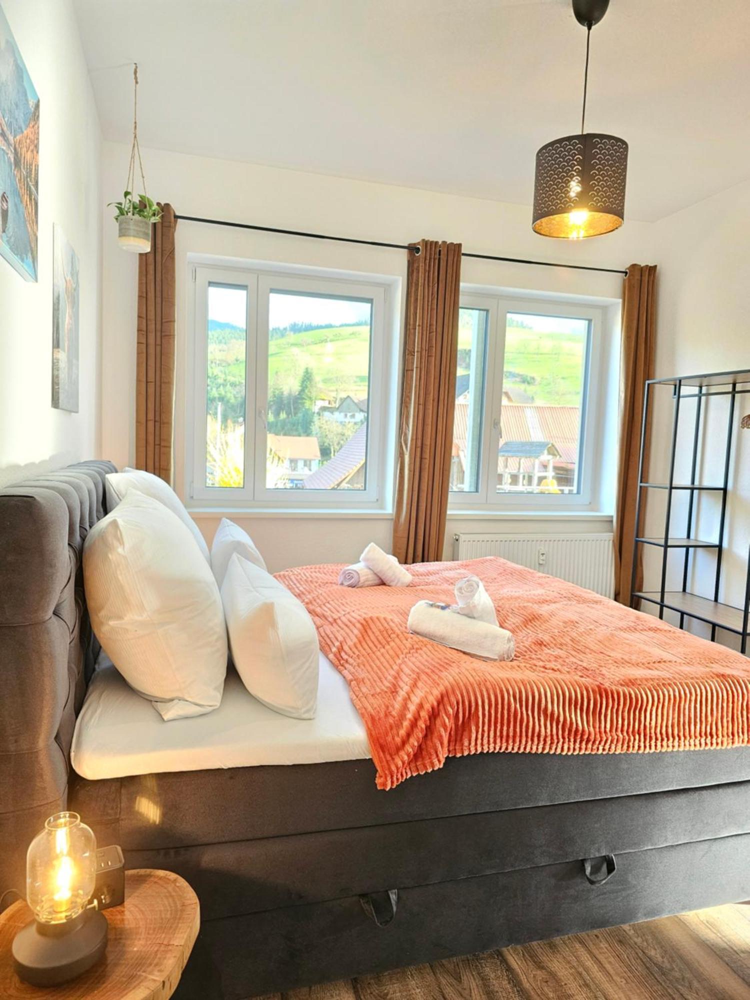 Design-Apartment I Black Forest I Boxspring I Nespresso I Spielplatz Oberharmersbach Exterior foto